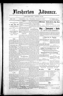 Flesherton Advance, 19 Jan 1905