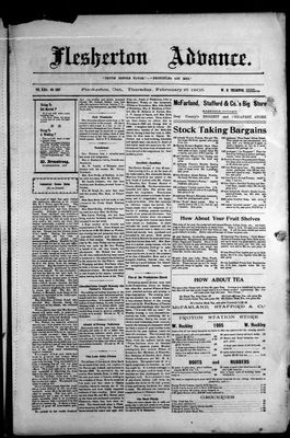 Flesherton Advance, 16 Feb 1905