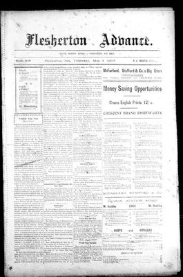 Flesherton Advance, 4 May 1905