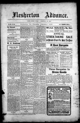 Flesherton Advance, 1 Feb 1906