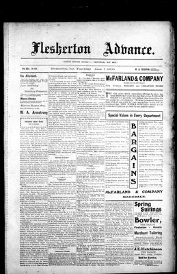 Flesherton Advance, 7 Jun 1906