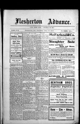 Flesherton Advance, 16 May 1907