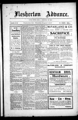 Flesherton Advance, 8 Aug 1907