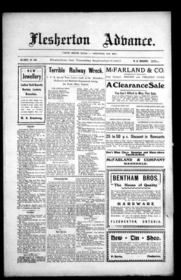 Flesherton Advance, 5 Sep 1907