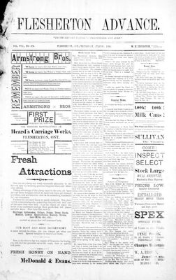 Flesherton Advance, 31 Jul 1890