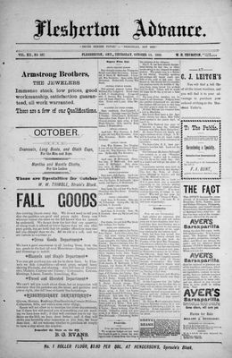 Flesherton Advance, 13 Oct 1892