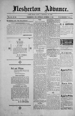 Flesherton Advance, 17 Nov 1892