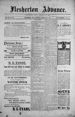 Flesherton Advance, 2 Feb 1893