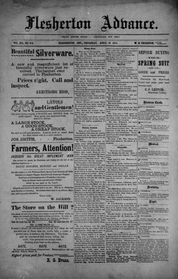 Flesherton Advance, 20 Apr 1893