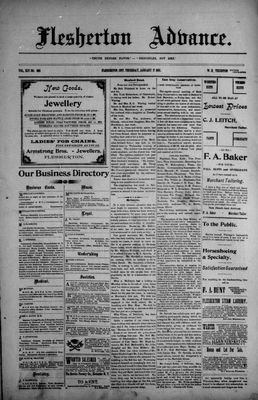 Flesherton Advance, 17 Jan 1895