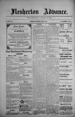 Flesherton Advance, 31 Jan 1895