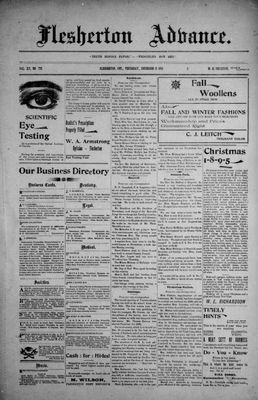 Flesherton Advance, 12 Dec 1895