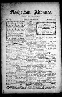 Flesherton Advance, 27 Feb 1896