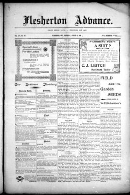 Flesherton Advance, 13 Aug 1896