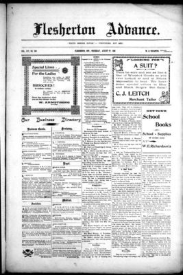 Flesherton Advance, 27 Aug 1896