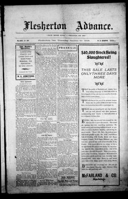 Flesherton Advance, 23 Jan 1908