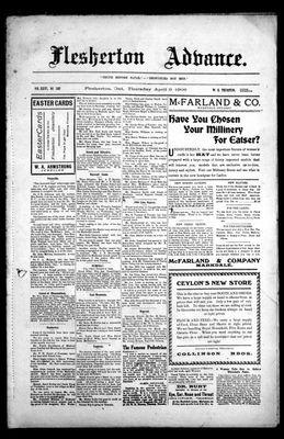 Flesherton Advance, 9 Apr 1908