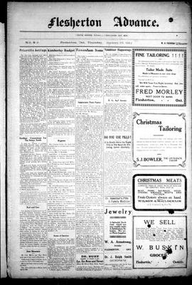 Flesherton Advance, 25 Jan 1912