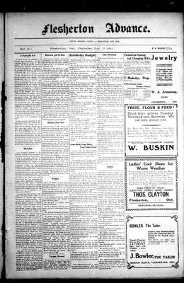 Flesherton Advance, 31 Jul 1913