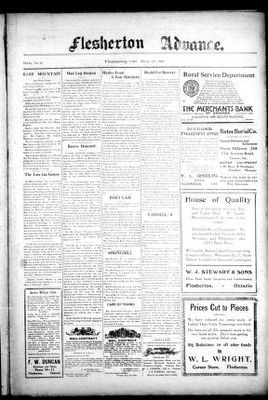 Flesherton Advance, 26 May 1921