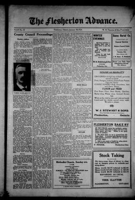 Flesherton Advance, 30 Jan 1924