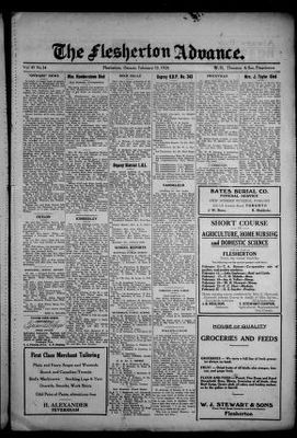 Flesherton Advance, 10 Feb 1926