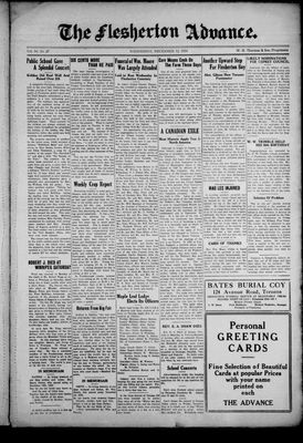 Flesherton Advance, 12 Dec 1934