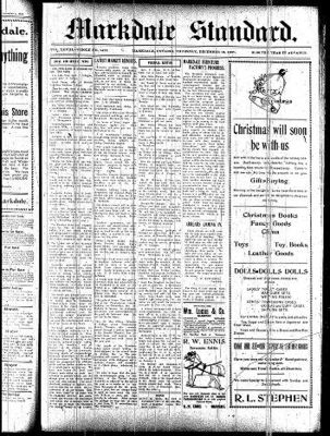 Markdale Standard (Markdale, Ont.1880), 12 Dec 1907