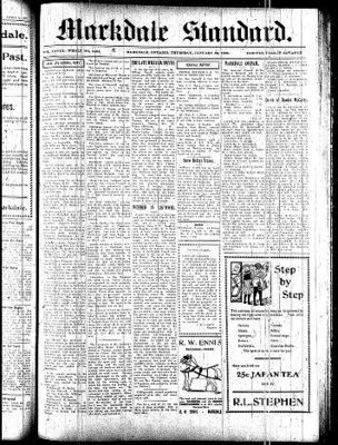 Markdale Standard (Markdale, Ont.1880), 30 Jan 1908