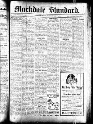 Markdale Standard (Markdale, Ont.1880), 5 Mar 1908