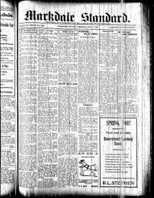 Markdale Standard (Markdale, Ont.1880), 7 May 1908