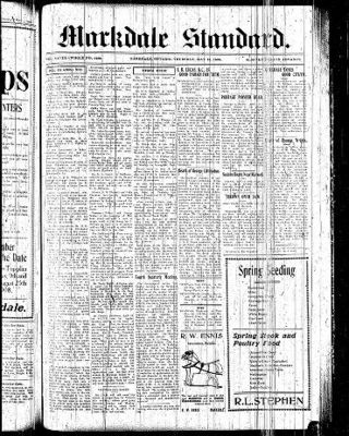 Markdale Standard (Markdale, Ont.1880), 14 May 1908