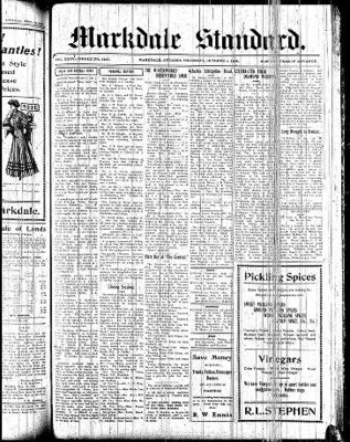 Markdale Standard (Markdale, Ont.1880), 1 Oct 1908