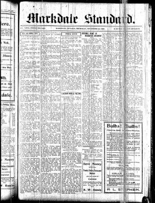 Markdale Standard (Markdale, Ont.1880), 19 Nov 1908