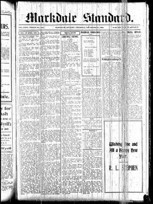 Markdale Standard (Markdale, Ont.1880), 31 Dec 1908