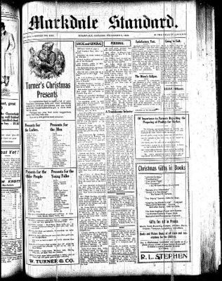 Markdale Standard (Markdale, Ont.1880), 2 Dec 1909