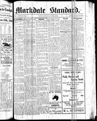 Markdale Standard (Markdale, Ont.1880), 30 Jun 1910