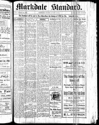 Markdale Standard (Markdale, Ont.1880), 4 Aug 1910