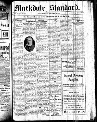 Markdale Standard (Markdale, Ont.1880), 15 Sep 1910