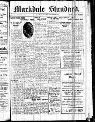 Markdale Standard (Markdale, Ont.1880), 17 Nov 1910