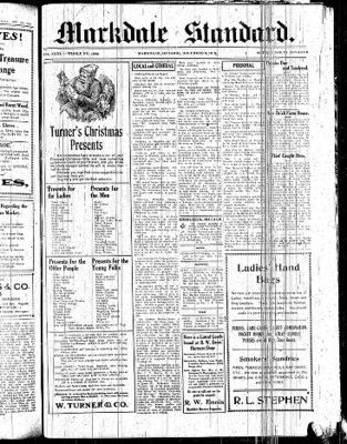 Markdale Standard (Markdale, Ont.1880), 8 Dec 1910