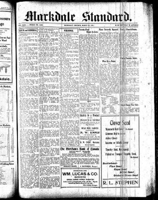 Markdale Standard (Markdale, Ont.1880), 16 Mar 1911