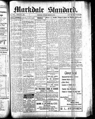 Markdale Standard (Markdale, Ont.1880), 23 Mar 1911