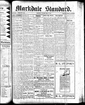 Markdale Standard (Markdale, Ont.1880), 11 May 1911