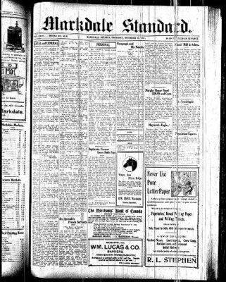 Markdale Standard (Markdale, Ont.1880), 16 Nov 1911