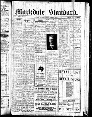 Markdale Standard (Markdale, Ont.1880), 25 Jan 1912