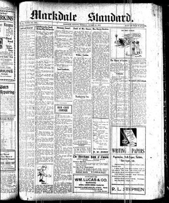 Markdale Standard (Markdale, Ont.1880), 31 Oct 1912