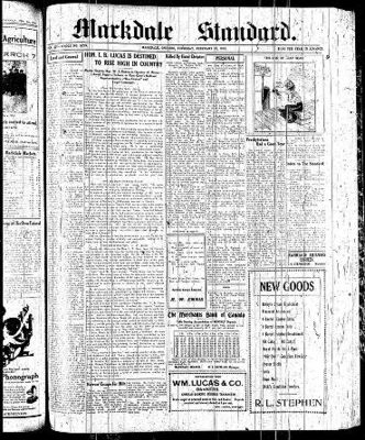 Markdale Standard (Markdale, Ont.1880), 13 Feb 1913