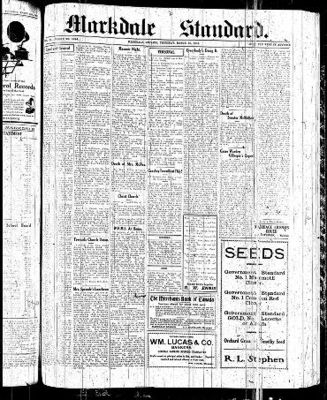 Markdale Standard (Markdale, Ont.1880), 20 Mar 1913