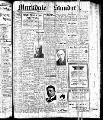 Markdale Standard (Markdale, Ont.1880), 12 Aug 1914